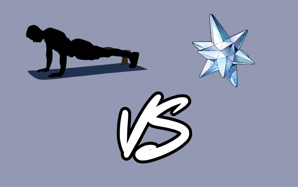 Versus image: Calisthenics App vs. Wuthering Waves Planner.